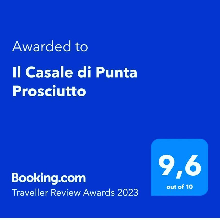 Il Casale Di Punta Prosciutto Bed & Breakfast Bagian luar foto