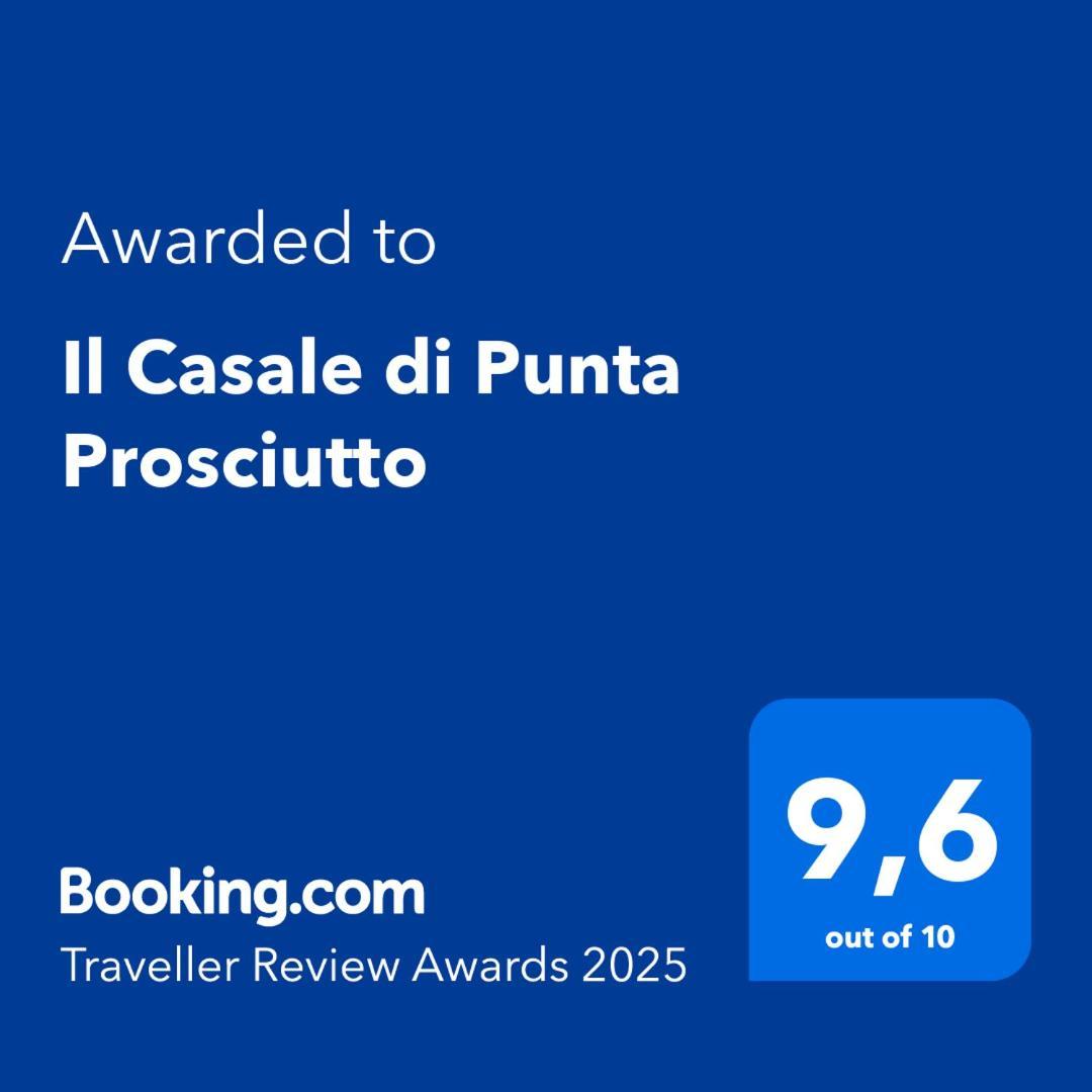 Il Casale Di Punta Prosciutto Bed & Breakfast Bagian luar foto